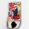 Elegant Tempered Glass Painting, 46 x 72 cm | 100% Tempered Glass (4 mm) | Stunning UV Printing for Modern Home Decor & Art Display