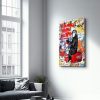 Elegant Tempered Glass Painting, 46 x 72 cm | 100% Tempered Glass (4 mm) | Stunning UV Printing for Modern Home Decor & Art Display