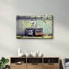 Elegant Tempered Glass Painting, 46 x 72 cm | 100% Tempered Glass (4 mm) | Stunning UV Printing for Modern Home Decor & Art Display