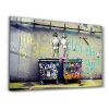 Elegant Tempered Glass Painting, 46 x 72 cm | 100% Tempered Glass (4 mm) | Stunning UV Printing for Modern Home Decor & Art Display