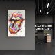 Elegant Tempered Glass Painting, 46 x 72 cm | 100% Tempered Glass (4 mm) | Stunning UV Printing for Modern Home Decor & Art Display