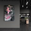 Elegant Tempered Glass Painting, 46 x 72 cm | 100% Tempered Glass (4 mm) | Stunning UV Printing for Modern Home Decor & Art Display