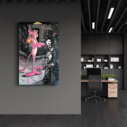 Elegant Tempered Glass Painting, 46 x 72 cm | 100% Tempered Glass (4 mm) | Stunning UV Printing for Modern Home Decor & Art Display