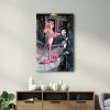 Elegant Tempered Glass Painting, 46 x 72 cm | 100% Tempered Glass (4 mm) | Stunning UV Printing for Modern Home Decor & Art Display