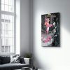 Elegant Tempered Glass Painting, 46 x 72 cm | 100% Tempered Glass (4 mm) | Stunning UV Printing for Modern Home Decor & Art Display