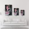 Elegant Tempered Glass Painting, 46 x 72 cm | 100% Tempered Glass (4 mm) | Stunning UV Printing for Modern Home Decor & Art Display