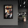Elegant Tempered Glass Painting, 46 x 72 cm | 100% Tempered Glass (4 mm) | Stunning UV Printing for Modern Home Decor & Art Display