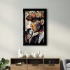 Elegant Tempered Glass Painting, 46 x 72 cm | 100% Tempered Glass (4 mm) | Stunning UV Printing for Modern Home Decor & Art Display
