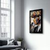 Elegant Tempered Glass Painting, 46 x 72 cm | 100% Tempered Glass (4 mm) | Stunning UV Printing for Modern Home Decor & Art Display