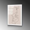 Elegant Tempered Glass Painting, 30 x 45 cm | 100% Tempered Glass (4 mm) | Fade-Resistant Back Surface Print, Perfect for Home Decor & Art Lovers