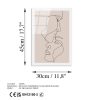 Elegant Tempered Glass Painting, 30 x 45 cm | 100% Tempered Glass (4 mm) | Fade-Resistant Back Surface Print, Perfect for Home Decor & Art Lovers