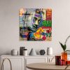 Elegant Tempered Glass Painting, 50 x 50 cm, 100% Tempered Glass (4 mm) | Fade-Resistant Back Surface Print | Perfect for Home Decor & Art Lovers