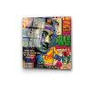 Elegant Tempered Glass Painting, 50 x 50 cm, 100% Tempered Glass (4 mm) | Fade-Resistant Back Surface Print | Perfect for Home Decor & Art Lovers