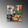 Elegant Tempered Glass Painting, 50 x 50 cm, 100% Tempered Glass (4 mm) | Fade-Resistant Back Surface Print | Perfect for Home Decor & Art Lovers