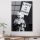 Decorative Tempered Glass Painting by Banksy, 45 x 65 cm | 100% Tempered Glass, 4 mm Thick | Stylish Wall Art for Modern Homes & Offices