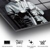 Decorative Tempered Glass Painting by Banksy, 45 x 65 cm | 100% Tempered Glass, 4 mm Thick | Stylish Wall Art for Modern Homes & Offices