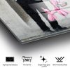 Decorative Tempered Glass Painting by Banksy, 45 x 65 cm | 100% Tempered Glass, 4 mm Thick | Stylish Wall Art for Modern Homes & Offices