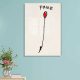 Stunning Banksy Decorative Tempered Glass Painting, 50 x 70 cm | 100% Tempered Glass, 4 mm Thick | Perfect for Modern Home Decor & Art Lovers