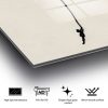 Stunning Banksy Decorative Tempered Glass Painting, 50 x 70 cm | 100% Tempered Glass, 4 mm Thick | Perfect for Modern Home Decor & Art Lovers