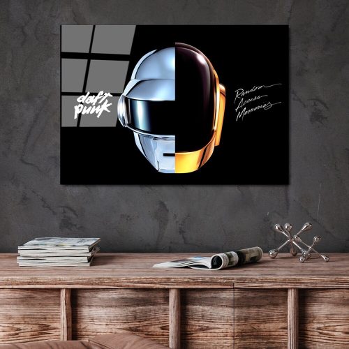 Elegant Decorative Tempered Glass Painting, 50 x 70 cm | 100% Tempered Glass, 4 mm Thick | Perfect for Home Decor & Modern Aesthetics