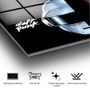 Elegant Decorative Tempered Glass Painting, 50 x 70 cm | 100% Tempered Glass, 4 mm Thick | Perfect for Home Decor & Modern Aesthetics