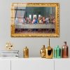 Elegant Decorative Tempered Glass Painting, 50 x 70 cm | 100% Tempered Glass, 4 mm Thick | Perfect for Home Decor & Modern Aesthetics