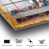 Elegant Decorative Tempered Glass Painting, 50 x 70 cm | 100% Tempered Glass, 4 mm Thick | Perfect for Home Decor & Modern Aesthetics