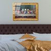 Elegant Decorative Tempered Glass Painting, 50 x 70 cm | 100% Tempered Glass, 4 mm Thick | Perfect for Home Decor & Modern Aesthetics
