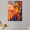 Elegant Decorative Tempered Glass Painting, 50 x 70 cm | 100% Tempered Glass, 4 mm Thick | Perfect for Home Decor & Modern Aesthetics