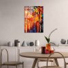 Elegant Decorative Tempered Glass Painting, 50 x 70 cm | 100% Tempered Glass, 4 mm Thick | Perfect for Home Decor & Modern Aesthetics