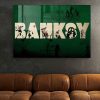 Elegant Decorative Tempered Glass Painting, 50 x 70 cm | 100% Tempered Glass, 4 mm Thick | Perfect for Home Decor & Modern Aesthetics