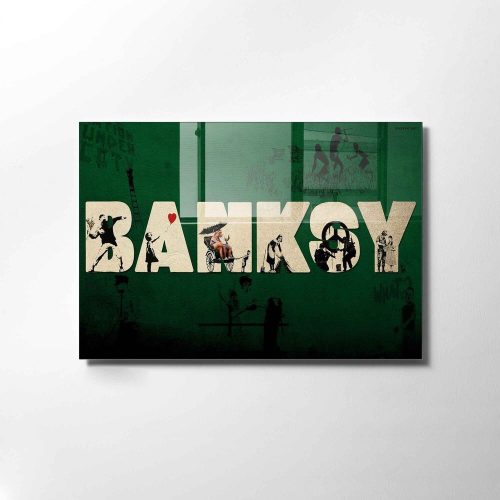 Elegant Decorative Tempered Glass Painting, 50 x 70 cm | 100% Tempered Glass, 4 mm Thick | Perfect for Home Decor & Modern Aesthetics