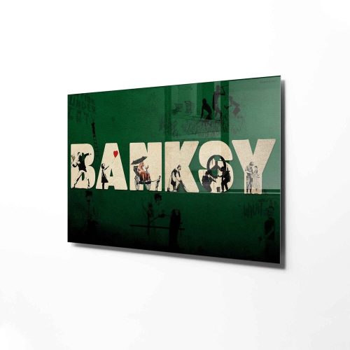 Elegant Decorative Tempered Glass Painting, 50 x 70 cm | 100% Tempered Glass, 4 mm Thick | Perfect for Home Decor & Modern Aesthetics