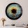 Elegant Decorative Tempered Glass Painting, 60 cm Diameter | 100% Shatter-Resistant Glass, 4 mm Thick | High-Resolution UV Print, Easy to Clean, Vibrant Colors