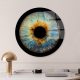 Elegant Decorative Tempered Glass Painting, 60 cm Diameter | 100% Shatter-Resistant Glass, 4 mm Thick | High-Resolution UV Print, Easy to Clean, Vibrant Colors