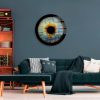 Elegant Decorative Tempered Glass Painting, 60 cm Diameter | 100% Shatter-Resistant Glass, 4 mm Thick | High-Resolution UV Print, Easy to Clean, Vibrant Colors