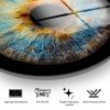 Elegant Decorative Tempered Glass Painting, 60 cm Diameter | 100% Shatter-Resistant Glass, 4 mm Thick | High-Resolution UV Print, Easy to Clean, Vibrant Colors