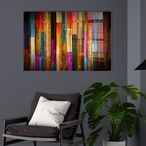 Elegant Tempered Glass Painting, 70 x 100 cm, 100% Tempered Glass (4 mm) | Stunning Wall Art for Modern Home Decor & Office Spaces