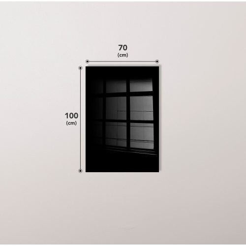 Stunning Banksy Decorative Tempered Glass Painting, 70 x 100 cm | 100% Tempered Glass, 4 mm Thick | Perfect for Modern Home Decor & Art Lovers