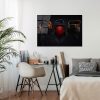 Elegant Tempered Glass Painting, 70 x 100 cm, 100% Tempered Glass (4 mm) | Stunning Wall Art for Modern Home Decor & Office Spaces