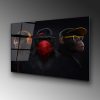 Elegant Tempered Glass Painting, 70 x 100 cm, 100% Tempered Glass (4 mm) | Stunning Wall Art for Modern Home Decor & Office Spaces