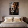 Elegant Tempered Glass Painting, 70 x 100 cm, 100% Tempered Glass (4 mm) | Stunning Wall Art for Modern Home Decor & Office Spaces