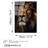 Elegant Tempered Glass Painting, 70 x 100 cm, 100% Tempered Glass (4 mm) | Stunning Wall Art for Modern Home Decor & Office Spaces