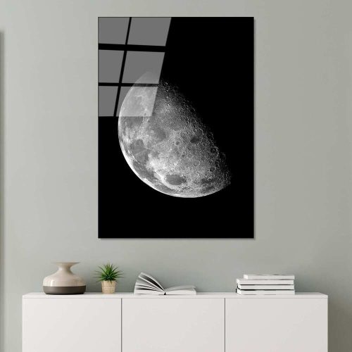 Elegant Tempered Glass Painting, 70 x 100 cm, 100% Tempered Glass (4 mm) | Stunning Wall Art for Modern Home Decor & Office Spaces