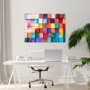 Elegant Tempered Glass Painting, 70 x 100 cm, 100% Tempered Glass (4 mm) | Stunning Wall Art for Modern Home Decor & Office Spaces
