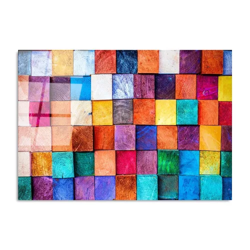 Elegant Tempered Glass Painting, 70 x 100 cm, 100% Tempered Glass (4 mm) | Stunning Wall Art for Modern Home Decor & Office Spaces