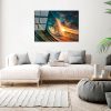 Elegant Tempered Glass Painting, 70 x 100 cm, 100% Tempered Glass (4 mm) | Stunning Wall Art for Modern Home Decor & Office Spaces