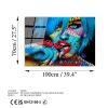 Elegant Tempered Glass Painting, 70 x 100 cm, 100% Tempered Glass (4 mm) | Stunning Wall Art for Modern Home Decor & Office Spaces
