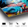 Elegant Tempered Glass Painting, 70 x 100 cm, 100% Tempered Glass (4 mm) | Stunning Wall Art for Modern Home Decor & Office Spaces