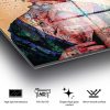 Elegant Tempered Glass Painting, 70 x 100 cm, 100% Tempered Glass (4 mm) | Stunning Wall Art for Modern Home Decor & Office Spaces